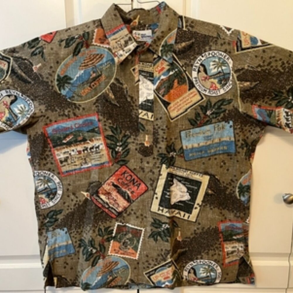 Reyn Spooner Vintage Hawaiian Shirt - Men's L